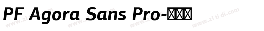 PF Agora Sans Pro字体转换